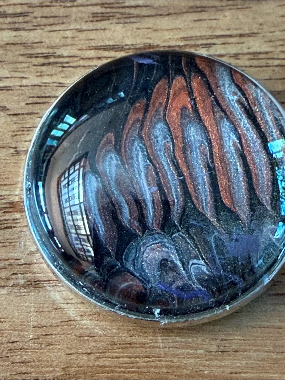 None metallic abstract